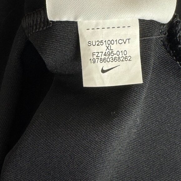 Nike Tour Dri-Fit Golf Polo Black Short Sleeve Men's XL EUC FZ7495-010 Classic - Picture 10 of 10